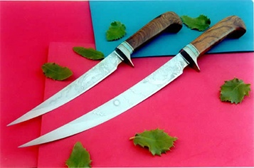 Punta Chivato fillet with etched blades by Francine